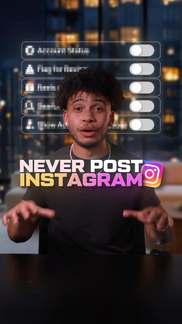 Fix These 5 Settings ⚙️ Save this before posting on Instagram 📲 Fix Instagram…