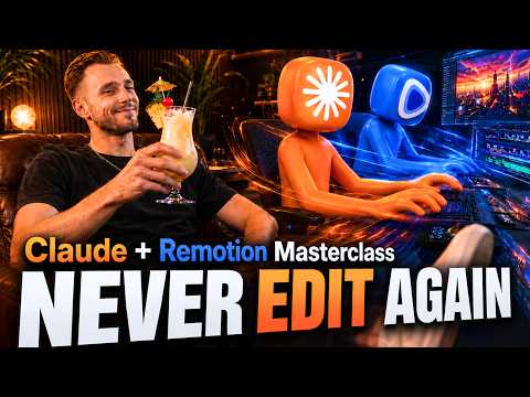 Claude + Remotion Just RETIRED video editors... (ULTIMATE REMOTION TUTORIAL)