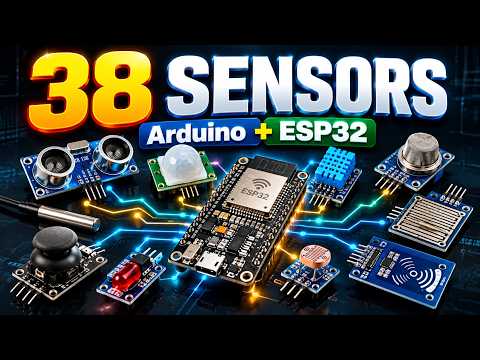 38 Arduino Sensors You Should Know | How They Work & Where to Use Them