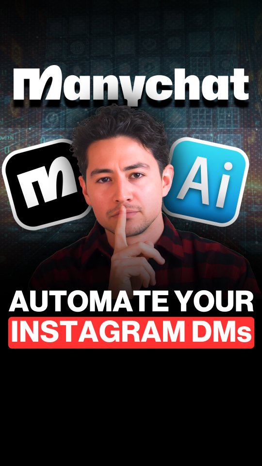Comment “BUILD” to get the Manychat DM Automation Template I use that helped me…