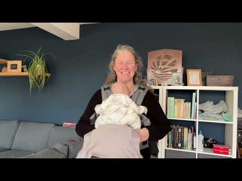 How to Use Your Nuna Cudl Baby Carrier With Your Newborn Baby.