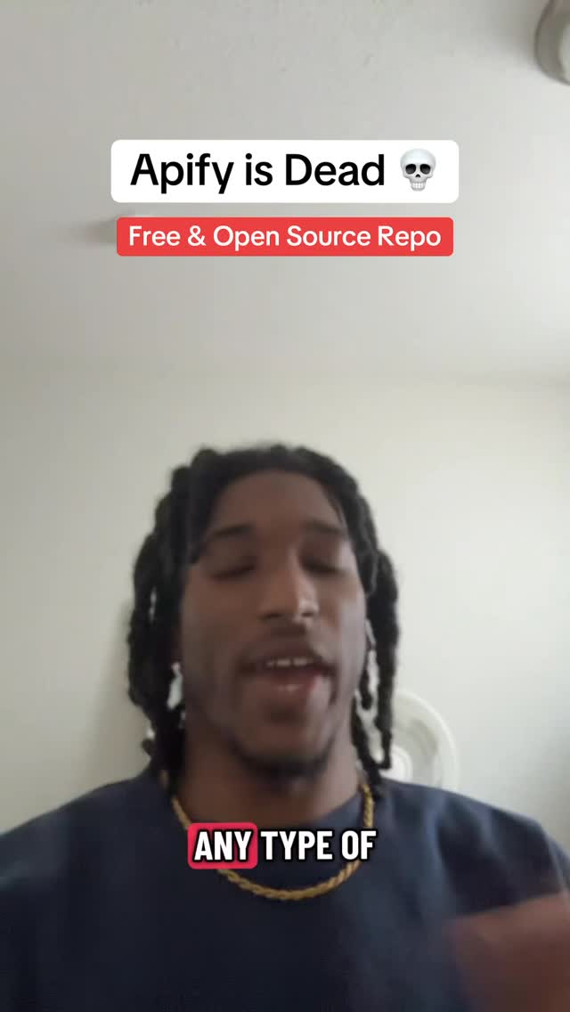 Comment “Scrape” and i’ll send you the repo.